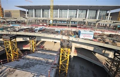 北京丰台站交通枢纽力争今年底全面建成 北京丰台站交通枢纽力争今年底全面建成
